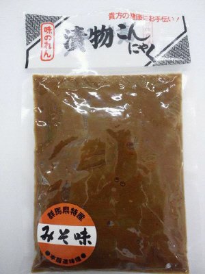 漬物こんにゃく　みそ味