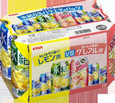 20春 キリン 氷結6缶バラエティパック