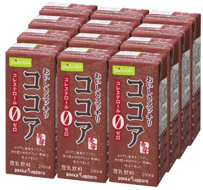 おいしさスッキリココア　豆乳飲料