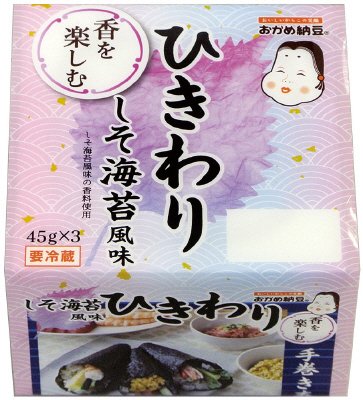 ひきわり納豆しそ海苔風味