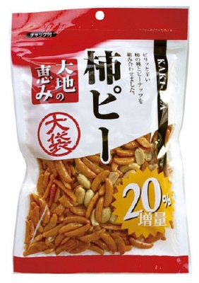 大地の恵み　柿ピー(増量）