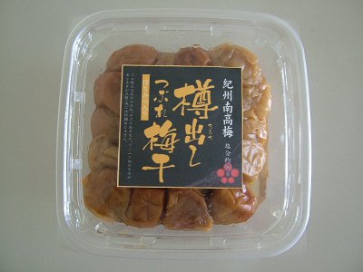 紀州南高梅　樽出しつぶれ梅干　はちみつ入り