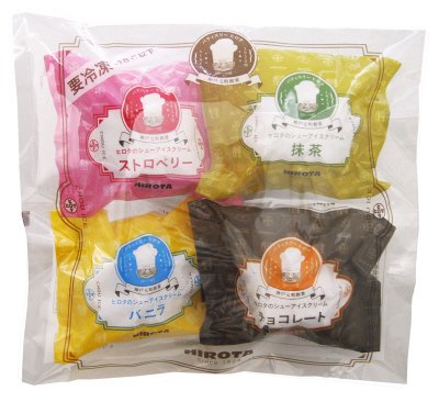 ヒロタのシューアイス４個入袋