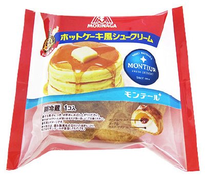 森永・ホットケーキ風シュークリーム