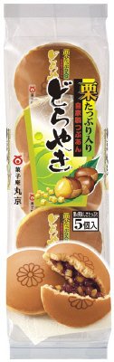栗入りどらやき