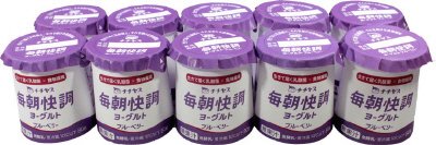 毎朝快調ヨーグルトブルーベリー