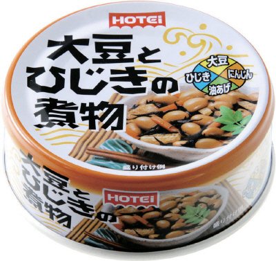 大豆とひじきの煮物