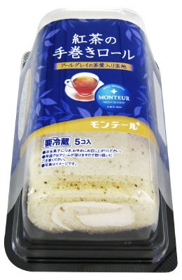 紅茶の手巻きロール