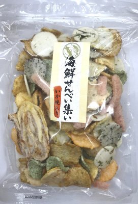 海鮮せんべい集い　いか焼入り