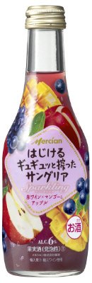 はじけるギュギュッと搾ったサングリア　スパークリング　赤ワイン×マンゴー＆アップル　Ｒ２５０