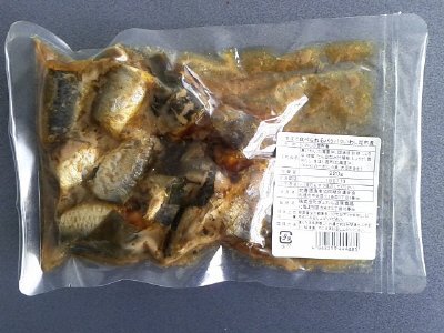 骨まで食べられる　パクパクいわし昆布煮