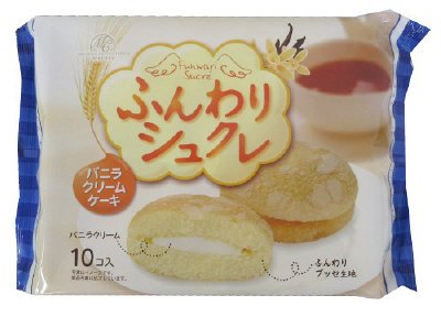 ふんわりシュクレ　バニラクリーム