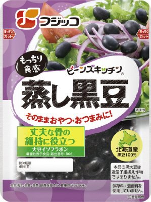 蒸し黒豆