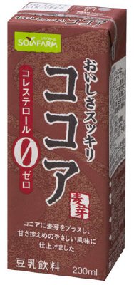 おいしさスッキリココア　豆乳飲料