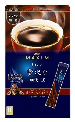スティックコーヒー　プレミアムブラック香り立ちのマイルド