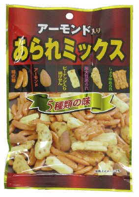 アーモンド入りあられミックス