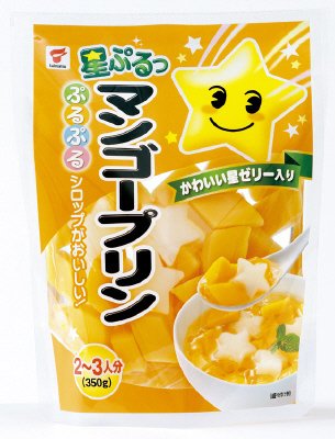 星ぷるっマンゴープリン