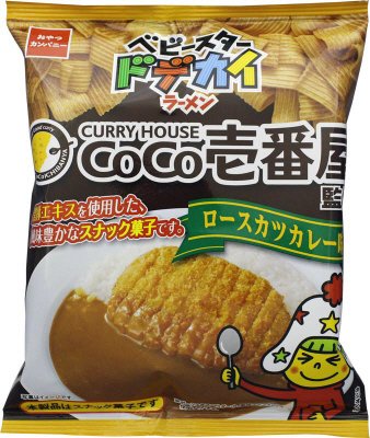 ベビースタードデカイラーメンＣｏＣｏ壱番屋ロースカツカレー味