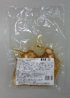 赤鶏さつまムネ　スパイシー黒胡椒焼き切落し