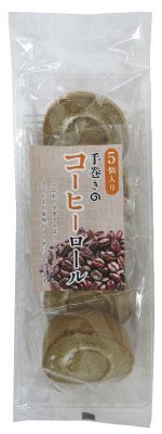 手巻きのコーヒーロール