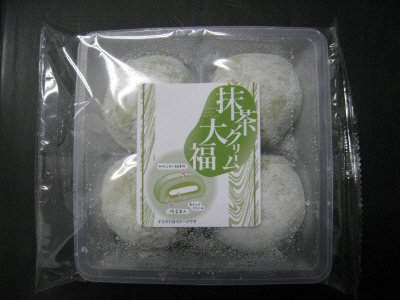 抹茶クリーム大福