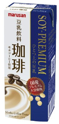 ひとつ上の豆乳　豆乳飲料　珈琲