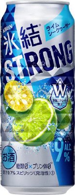 キリン　氷結ストロング　ライムシークヮーサー