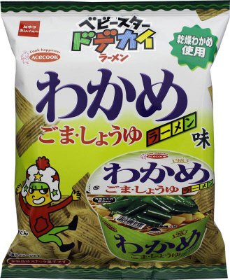 ベビースタードデカイラーメンエースコックわかめラーメン味