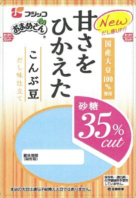 甘さをひかえた　こんぶ豆
