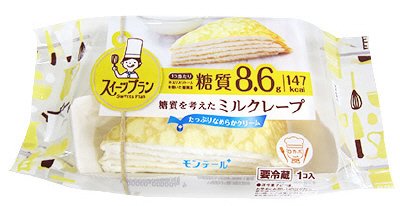 糖質を考えたミルクレープ