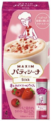 パティシーナ　スティック　苺とラズベリーのパルフェ