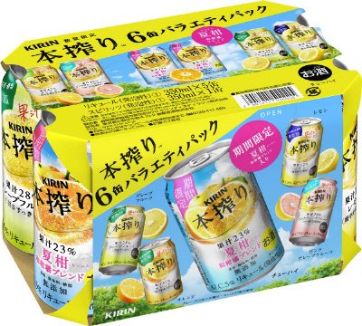 １9夏本搾り６缶バラエティパック