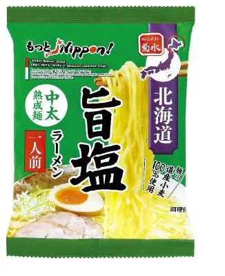 菊水　北海道旨塩ラーメン　１食