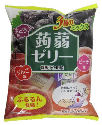蒟蒻ゼリー３種のミックス