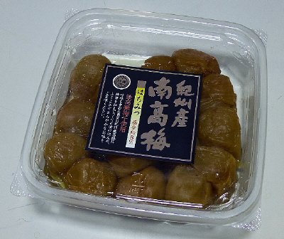 特選　紀州南高梅　はちみつ