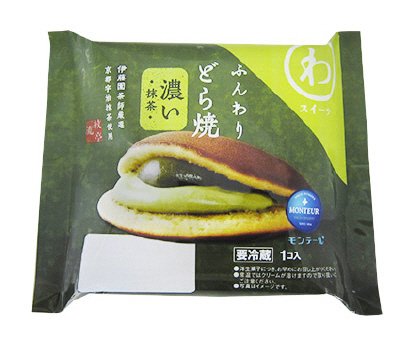 ふんわりどら焼・濃い抹茶