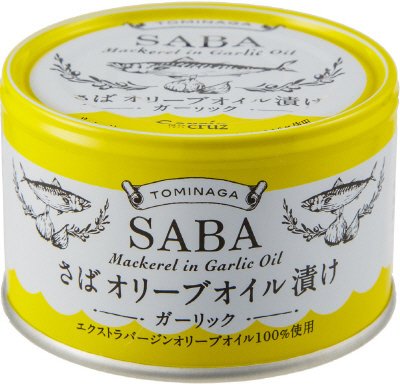 ﾄﾐﾅｶﾞさばｵﾘｰﾌﾞｵｲﾙｶﾞｰﾘｯｸ缶詰