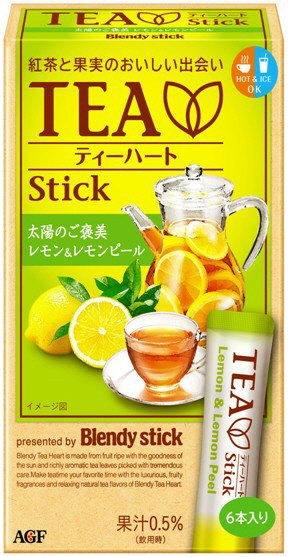 スティックティーハート　レモン＆レモンピール