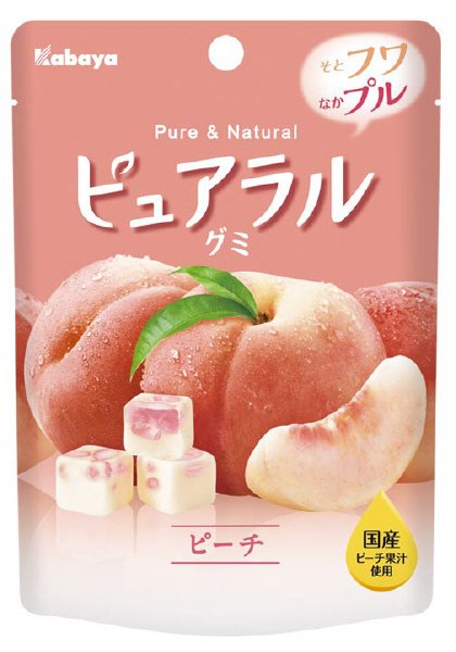 ピュアラルグミ　ピーチ