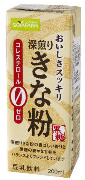 おいしさスッキリきな粉豆乳飲料