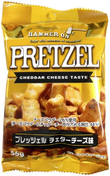 プレッツェル チェダーチーズ味