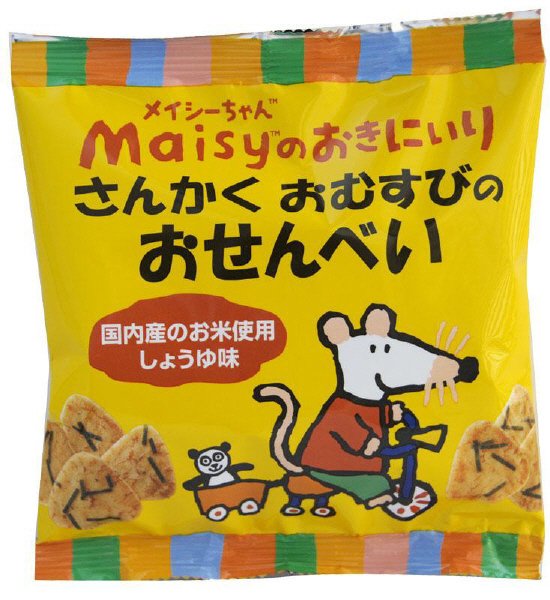 メイシーさんかくおむすびのおせんべい