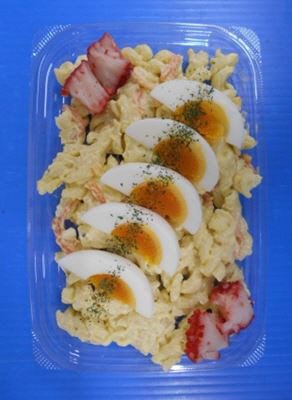 かに風味玉子マカロニサラダ