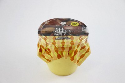 絹ごし和栗プリン