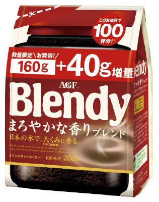 「ブレンディ」まろやかな香りブレンド袋１６０ｇ＋４０ｇ