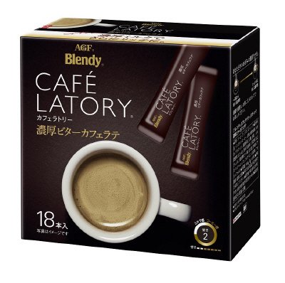 「ブレンディカフェラトリー」スティック　濃厚ビターカフェラテ１８本