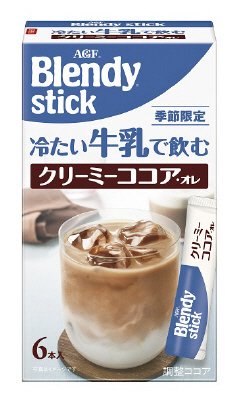 「ブレンディ」スティック　冷たい牛乳で飲む クリーミーココア・オレ6本