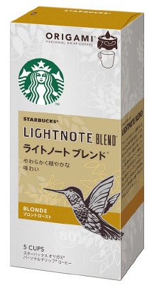 オリガミＲ　パーソナルドリップＲコーヒー　ライトノートブレンドＲ５袋