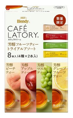 「ブレンディカフェラトリー」スティック　芳醇フルーツティートライアルアソート８本