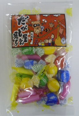 だがし屋さん通り　色セロファンラムネ